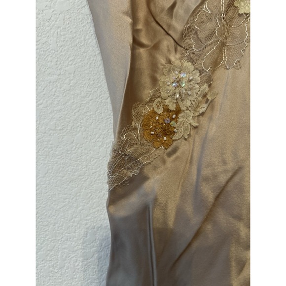 Vtg Y2K Fairy Hale Bob Silk Floral Beaded Top Size XS - Picture 5 of 10